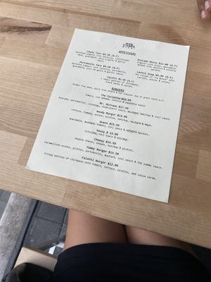 Menu at The Cocinita in Miami