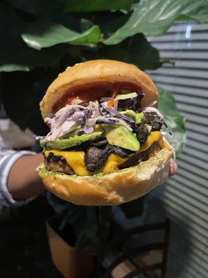 Burger at The Cocinita in Miami