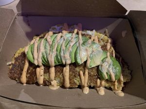 Corn pancake 🤪 at The Cocinita in Miami