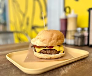 Yummy burger at The Cocinita in Miami