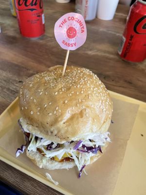 The Sassy Burger   at The Cocinita in Miami