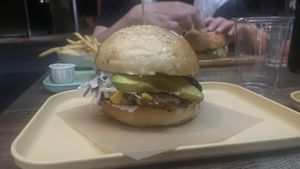 Mr Mitrano Burger  at The Cocinita in Miami