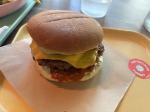 The Cocinita Burger  at The Cocinita in Miami