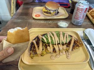 If I wasn’t in a vegan place I don’t know I could have told you the cheese was vegan!    at The Cocinita in Miami