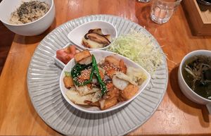 Lunch special at Usagi Botanica in Morioka