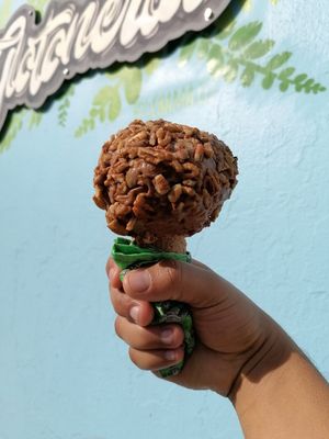 Choco - Banana (Totally vegan creamy ice cream) at Glotonería in Oaxaca