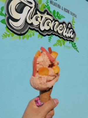 Helado de Ponche 👌🏾 #Veganuary at Glotonería in Oaxaca