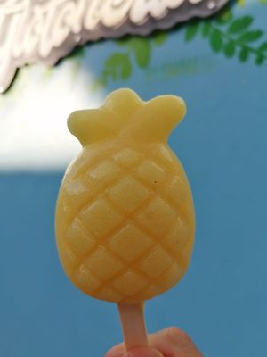 Pineapple Ice Pop-cicle 🍍  #Veganuary at Glotonería in Oaxaca