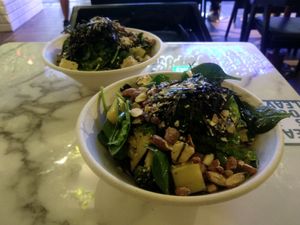 I love this Vegan Bowl! at Kipos Gourmet - Raffles Place in Central Singapore