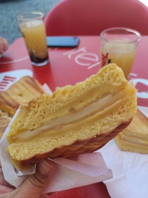 Lanche at Padaria São Mamede in Matosinhos