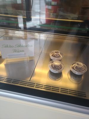 Vegan typical dessert at Padaria São Mamede in Matosinhos