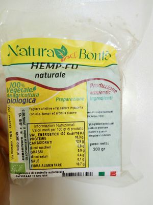 Hemp-fu at Natura & Bontà in Ravenna