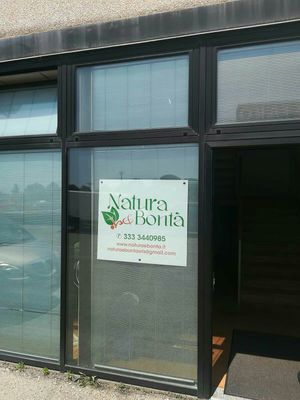 Entrance at Natura & Bontà in Ravenna