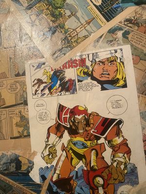 Bathroom comics   at Papi's Tacos in Baltimore