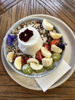 looks pretty but tastes nasty:(  at Beach Cafe   in Seaford