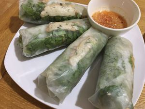 Spring roll for days at Hoa Sen in Phan Thiet