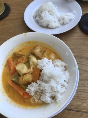Veg curry (25k)  at Hoa Sen in Phan Thiet