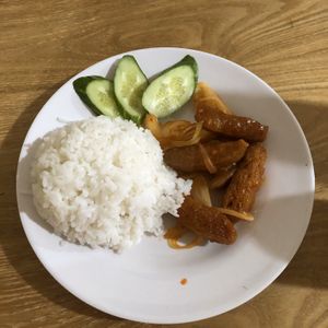 Tamarind seasoned “ribs”  at Hoa Sen in Phan Thiet