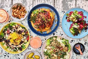 Spread at Palm Greens in East London