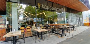 Alfresco area  at Zeus Street Greek in Moonee Ponds