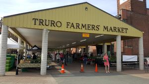 Farmers market at Truro Farmers Market in Truro