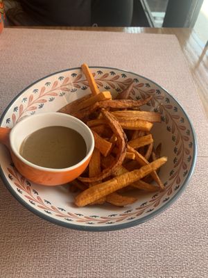 Sweet potato  at Veggies in Tirana