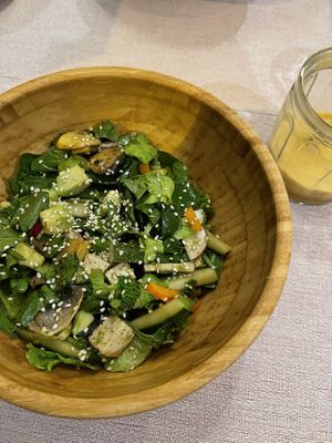 Sushi salad without rice  at Veggies in Tirana