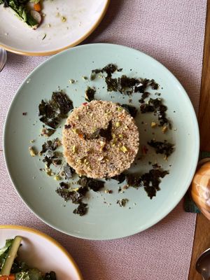 Veggie Tatar at Veggies in Tirana