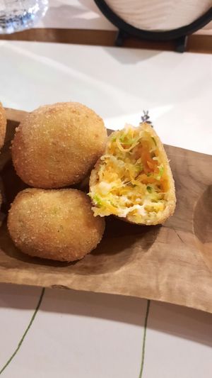 Kroket filling at Veggies in Tirana