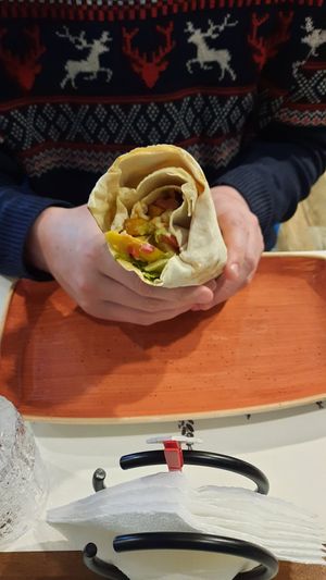 New burrito at Veggies in Tirana
