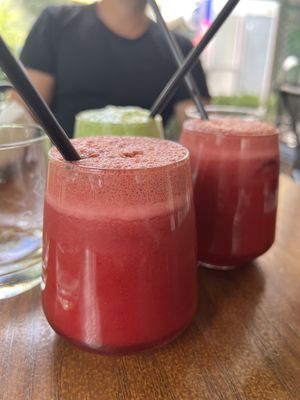 Longevity juice   at Veggies in Tirana