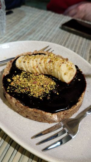 Dessert Chocolate Cake, freshly prepared!!! at Veggies in Tirana