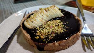 Best dessert ever 🤩 at Veggies in Tirana