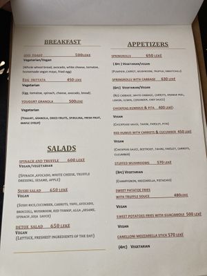   at Veggies in Tirana