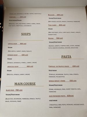   at Veggies in Tirana