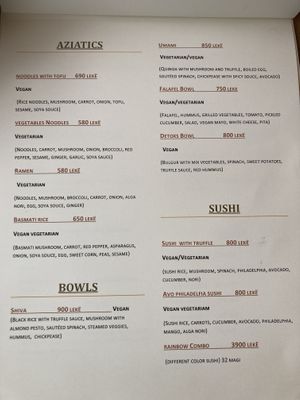   at Veggies in Tirana