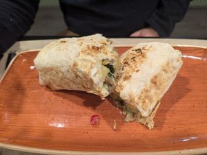 New Burrito at Veggies in Tirana