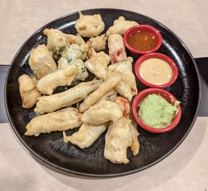 Tempura Veg at Veggies in Tirana