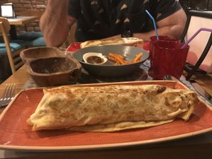 Burrito at Veggies in Tirana