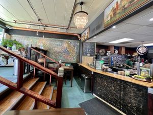 Simple but charming   at Veggie D'Light in Toronto