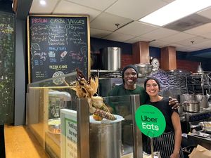 ❤️❤️  at Veggie D'Light in Toronto