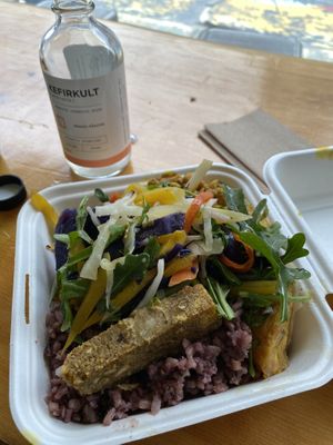 Small meal made GF   at Veggie D'Light in Toronto