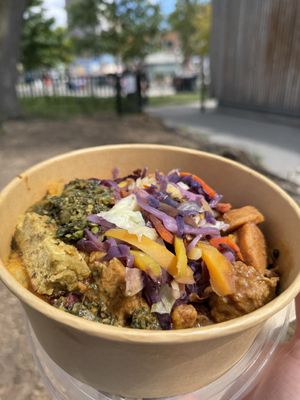Large bowl/platter  at Veggie D'Light in Toronto
