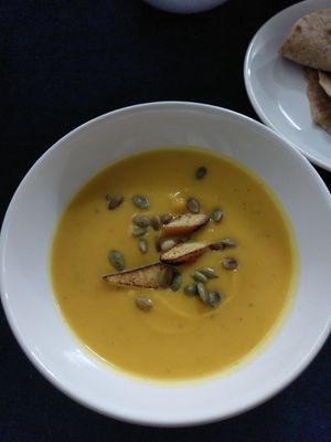 Тыквенный суп at Dadati in Moscow