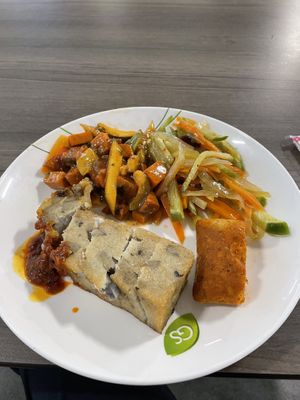 Love their otah but very less choices as a mixed rice .  at Taste of Vegetarian in East Singapore