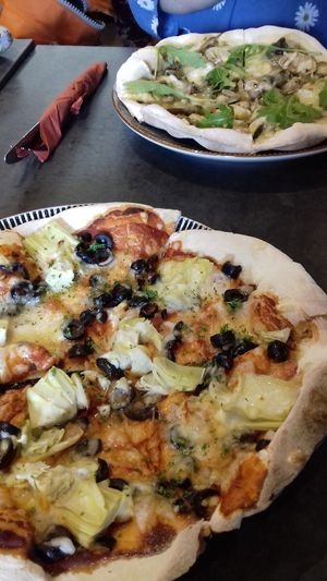 Pizza at The Crafty Crow in Gatehouse Of Fleet