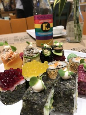 Chef's suggestion  at Yasai Natural Sushi in Rio De Janeiro
