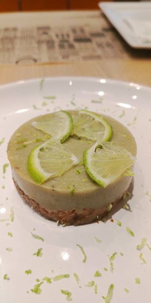 Sobremesa deliciosa at Yasai Natural Sushi in Rio De Janeiro