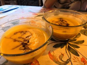 Crema boniato at Cote Cafe in Zarzalejo