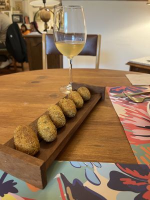 Croquetas   at Cote Cafe in Zarzalejo